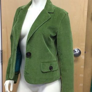 Green cord cord jacket 10P